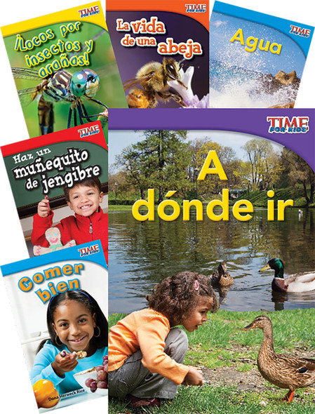 TIME FOR KIDS® Informational Text Grade 1 Spanish Readers Set 3 10-Book Set,  (Paperback) TIME FOR KIDS® Informational Text Grade 1 Spanish Readers Set 3 10-Book Set,  (Paperback)