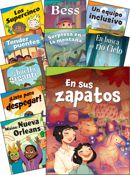 Literary Text 2nd Ed Grade 3 Set 1 Spanish: 10-Book Set,  (Multi-item Shrinkwrapped) Literary Text 2nd Ed Grade 3 Set 1 Spanish: 10-Book Set,  (Multi-item Shrinkwrapped)