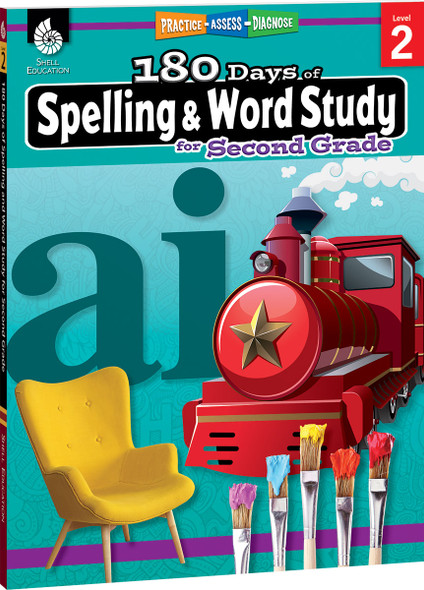 180 Days: Spelling and Word Study for Second Grade, Practice, Assess, Diagnose (Paperback)