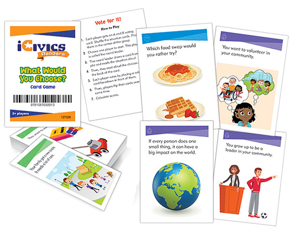 iCivics: What Would You Choose? Game Cards,  (Card Deck) iCivics: What Would You Choose? Game Cards,  (Card Deck)
