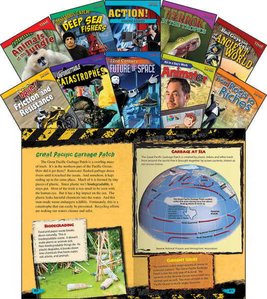 TIME FOR KIDS® Informational Text Grade 5 Readers Set 3 10-Book Set,  (Paperback) TIME FOR KIDS® Informational Text Grade 5 Readers Set 3 10-Book Set,  (Paperback)