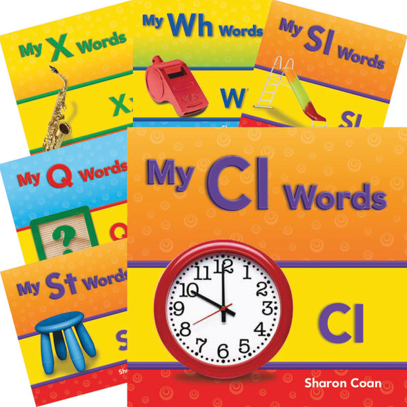 More Consonants, Blends, and Diagraphs 21-Book Set,  (Multi-item Shrinkwrapped) More Consonants, Blends, and Diagraphs 21-Book Set,  (Multi-item Shrinkwrapped)