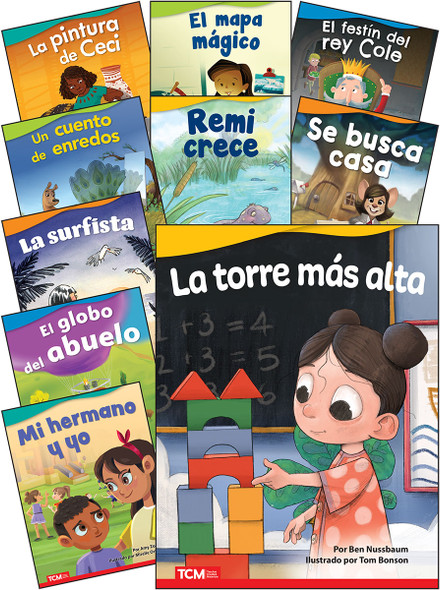 Literary Text 2nd Ed Grade 1 Set 3 Spanish: 10-Book Set,  (Multi-item Shrinkwrapped) Literary Text 2nd Ed Grade 1 Set 3 Spanish: 10-Book Set,  (Multi-item Shrinkwrapped)