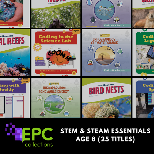 STEM  & STEAM Essentials for International Classrooms - Age 8 (25 Titles)