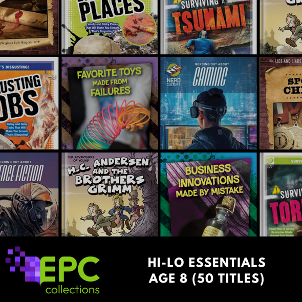 Hi-Lo Essentials for International Classrooms - Age 8 (50 Titles)