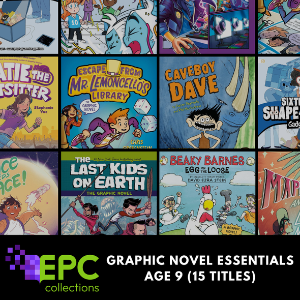 Graphic Novel Essentials for International Classrooms  (Age 9/Grade 4) - 15 Titles