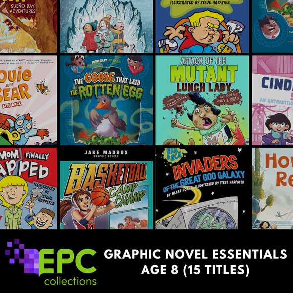 Graphic Novel Essentials for International Classrooms  (Age 8/Grade 3) - 15 Titles