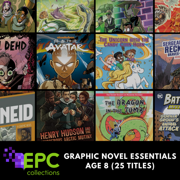 Graphic Novel Essentials for International Classrooms - Age 8 (25 Titles)