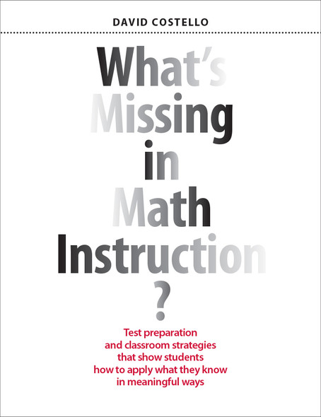 What's Missing in Math Instruction? (Paperback)