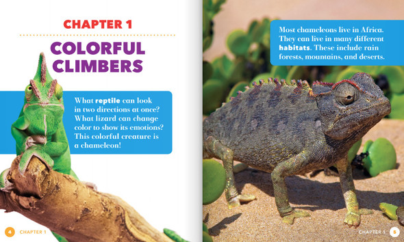 Science Behind the Colors: Chameleons (Hardcover)