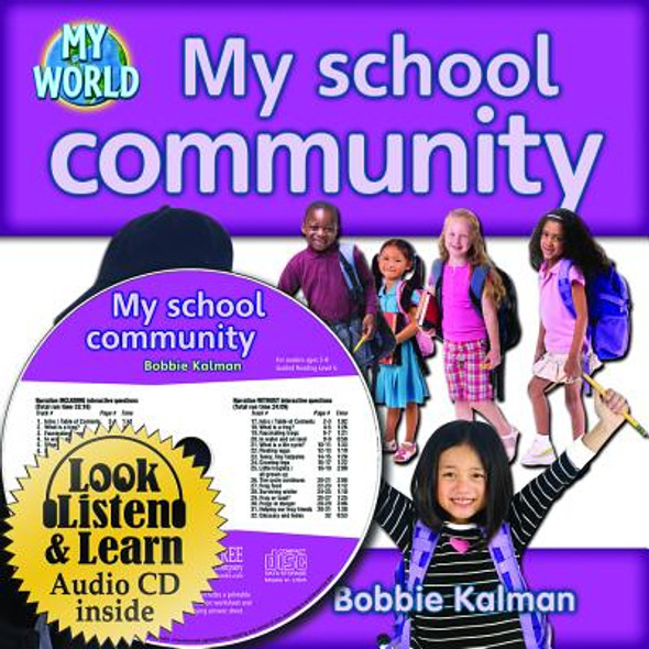 My School Community - CD + Hc Book - Package (Hardcover)
