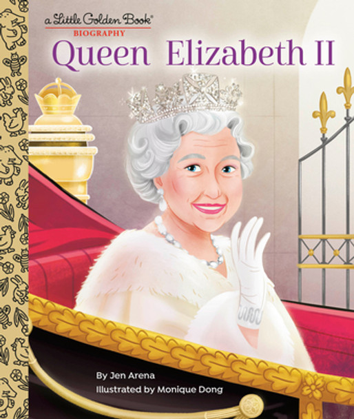 Queen Elizabeth II: A Little Golden Book Biography (Hardcover)