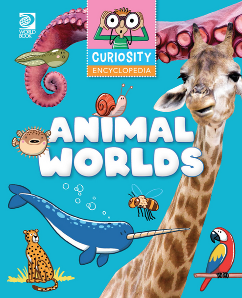 Curiosity Encyclopedia: Animal Worlds (Hardcover)