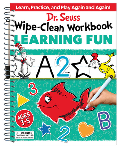 Dr. Seuss Wipe-Clean Workbook: Learning Fun: Activity Workbook for Ages 3-5 (Paperback)
