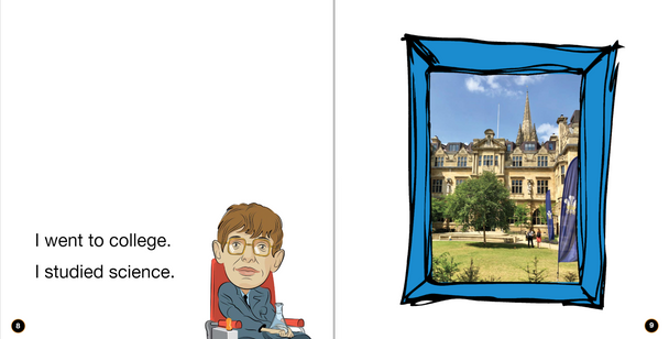 My Itty-Bitty Bio: Stephen Hawking (Hardcover)