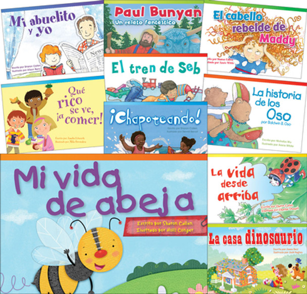 Literary Text Grade 1 Readers Spanish Set 3 10-Book Set (Hardcover)
