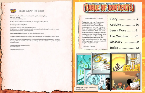 Malcom's Martians: Lost on Mars - Getting Back to Basecamp (Paperback)