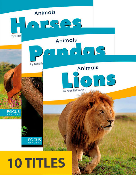 Animals - 10 Titles  (Paperback)