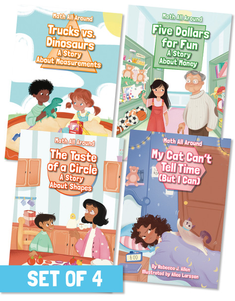 Math All Around - 4 Titles (Paperback)