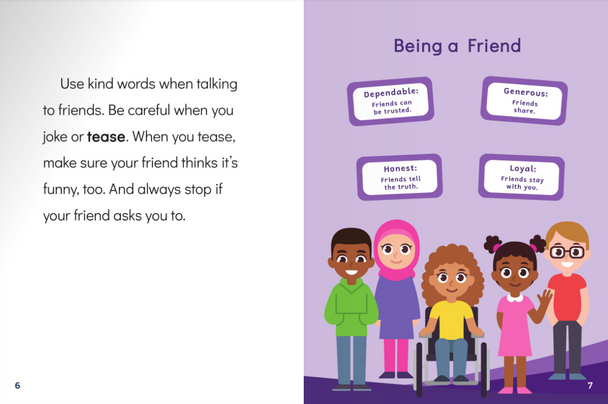 Spreading Kindness: Being Kind to Friends (Paperback)