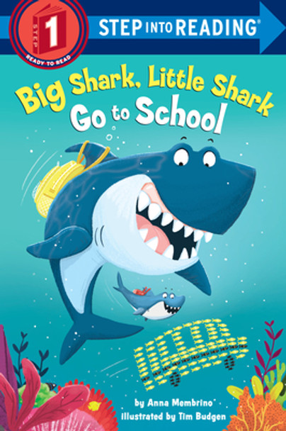 Big Shark, Little Shark Go to School (Paperback)