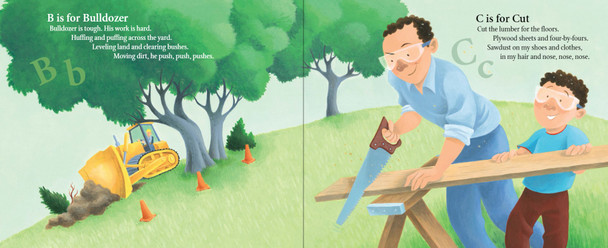 D is for Dump Truck: A Construction Alphabet (Hardcover)