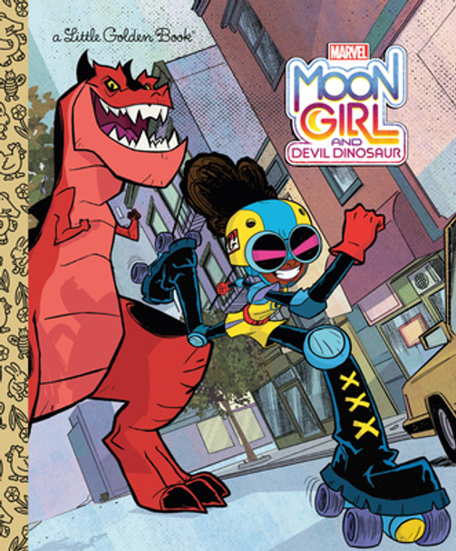 Moon Girl and Devil Dinosaur Little Golden Book (Marvel) (Hardcover)