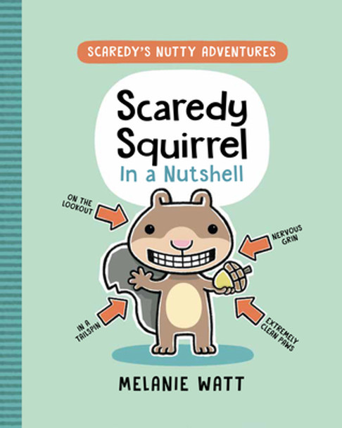 Scaredy Squirrel in a Nutshell: (A Graphic Novel) (Hardcover)