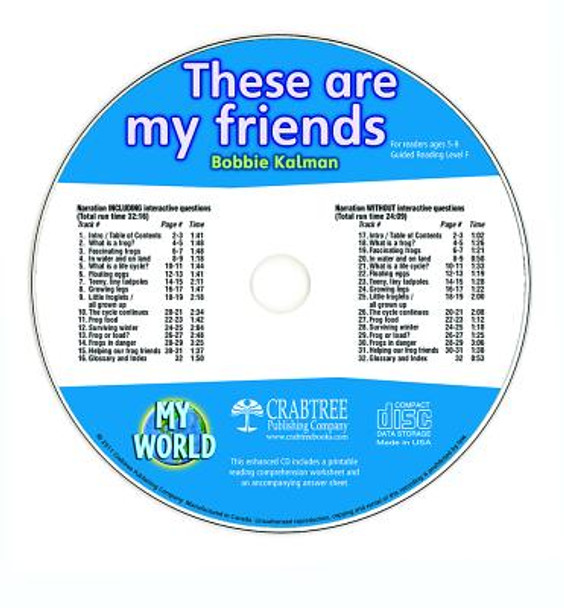 These Are My Friends - CD Only (Hardcover)