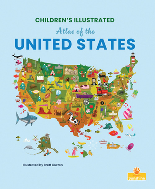 Children's Illustrated Atlas of the United States (Paperback)