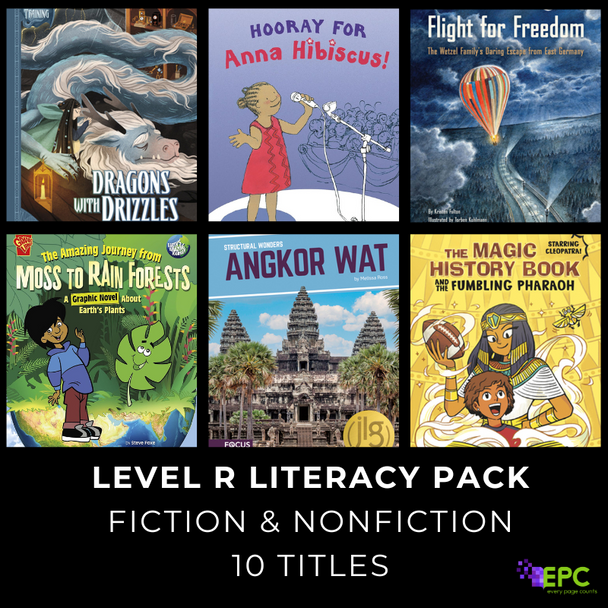 Level R Literacy Fiction/Nonfiction Pack (10 Titles)