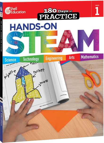 180 Days: Hands-On STEAM for Grade 1, Practice, Assess, Diagnose (Paperback)