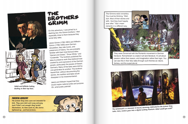 The Adventures of Young H. C. Andersen and the Brothers Grimm (Hardcover)