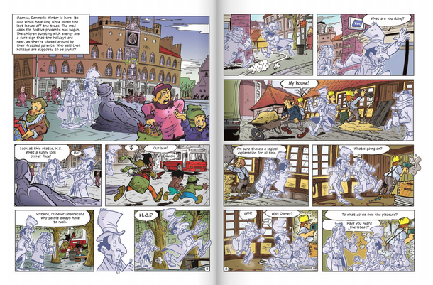 The Adventures of Young H. C. Andersen and the Forgotten Manuscript (Hardcover)