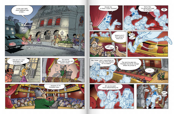 The Adventures of Young H.C. Andersen and the Magic Hat (Hardcover)