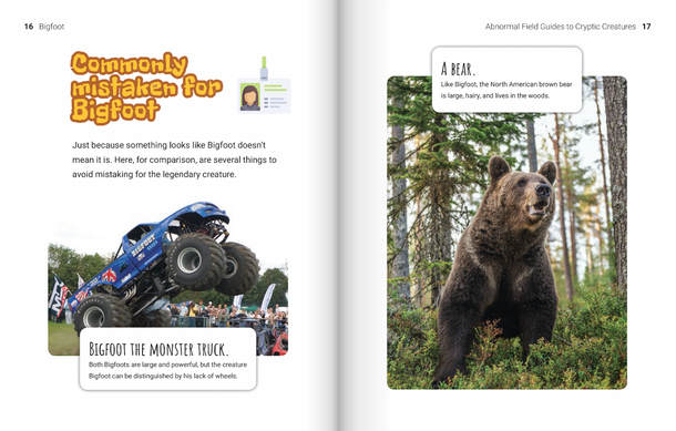 Abnormal Field Guides to Cryptic Creatures: Bigfoot (Hardcover) Abnormal Field Guides to Cryptic Creatures: Bigfoot (Hardcover)