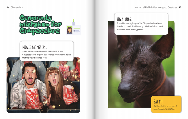 Abnormal Field Guides to Cryptic Creatures: The Chupacabra (Hardcover)