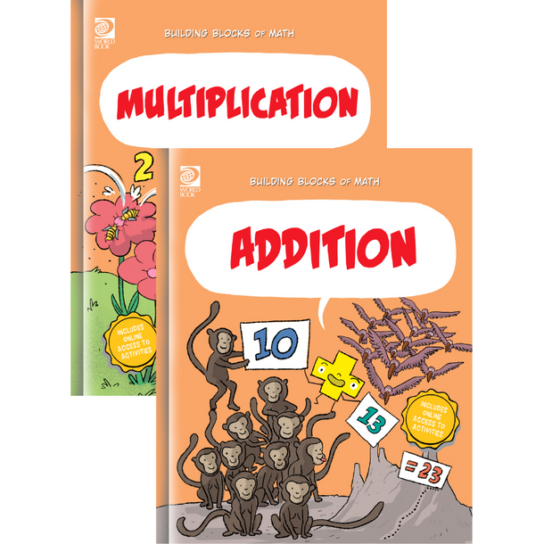 Building Blocks of Math - 6 Titles (Paperback)