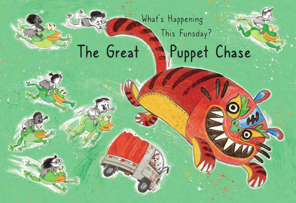 What's Happening This Funsday? The Great Puppet Chase (Hardcover)