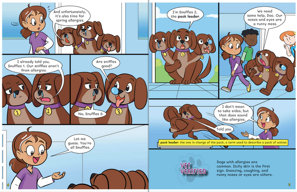 Magical Pet Vet: Snuffles Has the Sniffles (Hardcover)
