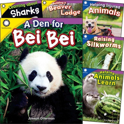 Smithsonian Informational Text: Animals Grades K-1: 6-Book Set (Paperback)