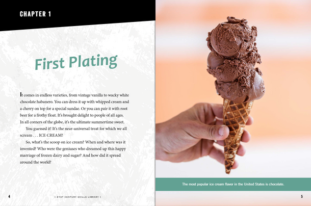 The Dish on the Dish: The Scoop On Ice Cream (Hardcover)