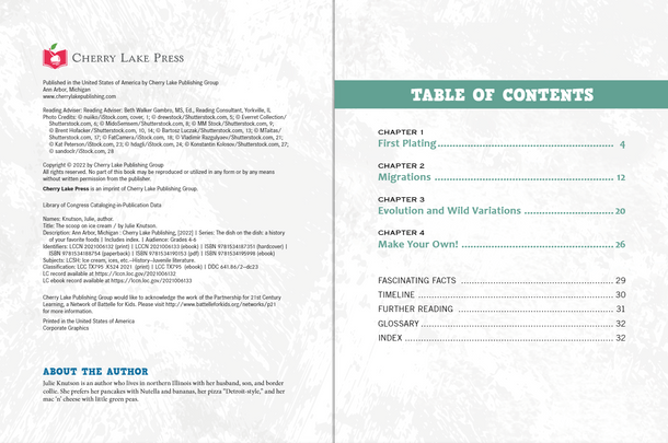 The Dish on the Dish: The Scoop On Ice Cream (Hardcover)