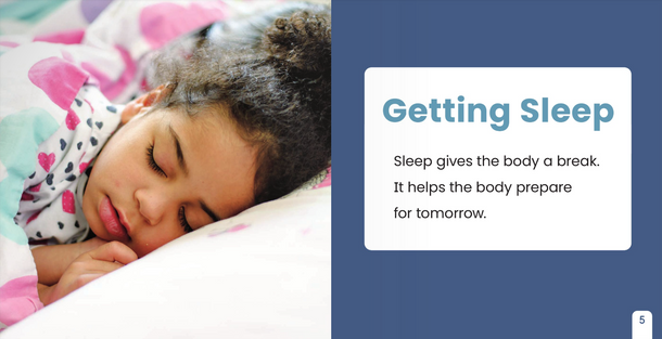 Taking Care of Myself: Getting Sleep (Hardcover)