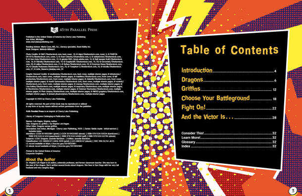 Battle Royale Lethal Warriors: Dragons vs. Griffins (Hardcover)