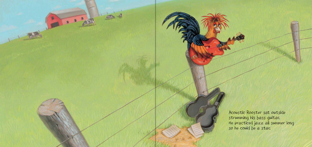 Acoustic Rooster and His Barnyard Band (Hardcover)