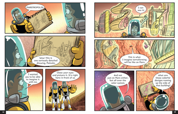 Malcom's Martians: Exploring Mars - 8 Titles (Paperback)