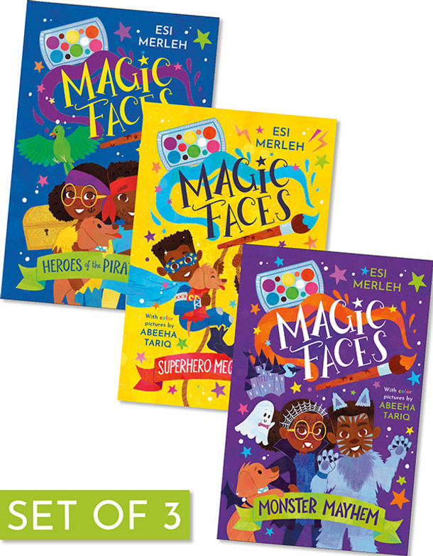 Magic Faces - 3 Titles  (Paperback) Magic Faces - 3 Titles  (Paperback)