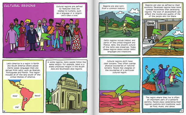 Building Blocks of Geography: Places and Regions (Paperback)