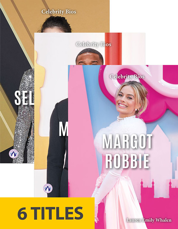 Celebrity Bios - 6 Titles (Paperback)